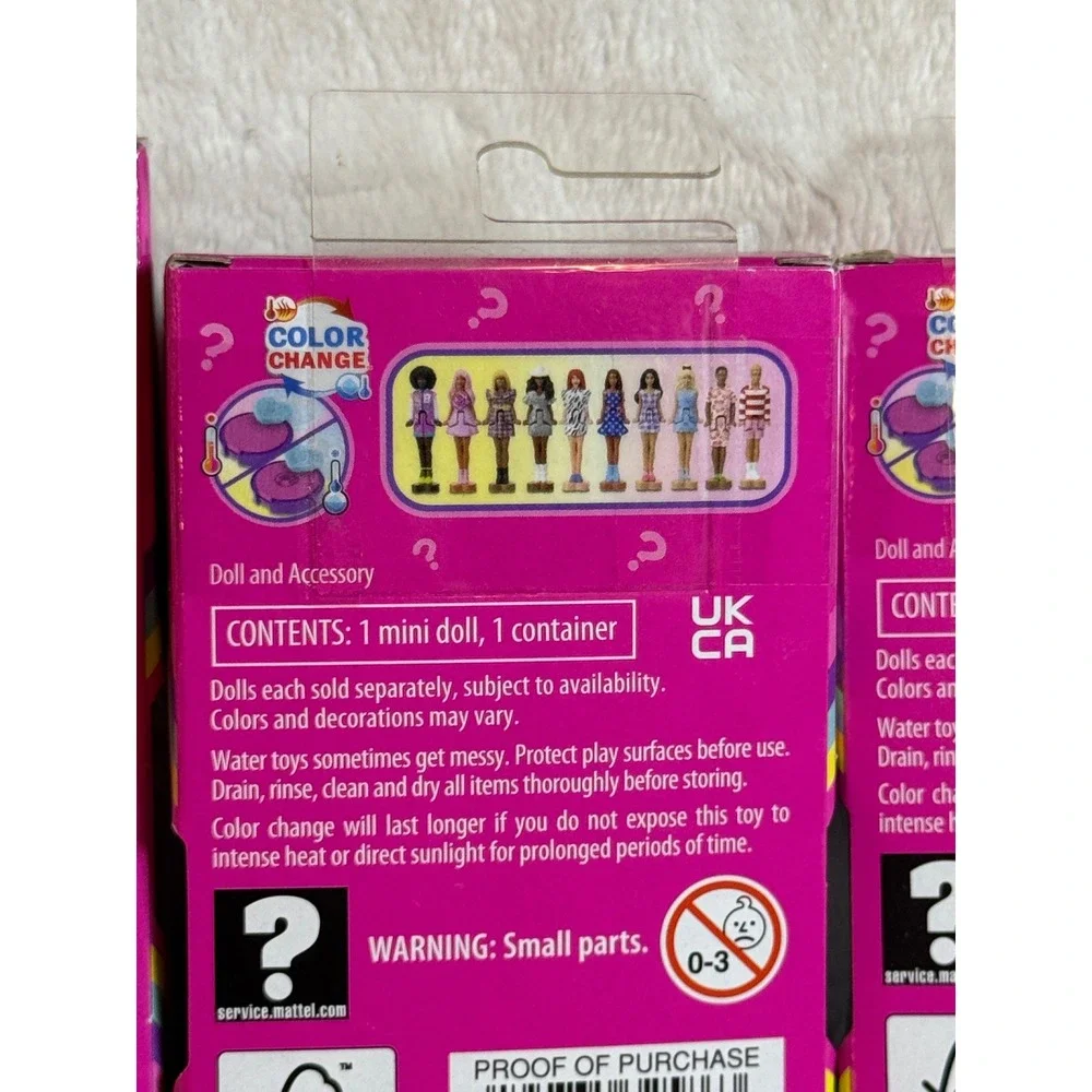 Barbie BarbieLand Mini Doll Blind Box Compact Series 3 Lot of 3. New - Mattel